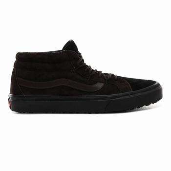 Damske Kotnikove Tenisky Vans SK8-Mid Reissue Ghillie MTE Čokoláda/Čierne VA61BIGHA